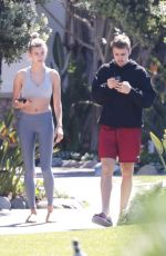 HAILEY and JUSTIN BIEBER Out in Laguna Beach 03/16/2019