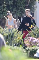 HAILEY and JUSTIN BIEBER Out in Laguna Beach 03/16/2019