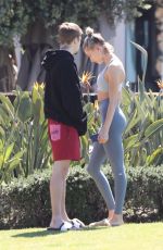 HAILEY and JUSTIN BIEBER Out in Laguna Beach 03/16/2019