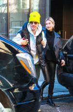 HAILEY and Justin BIEBER Out in New york 02/28/2019