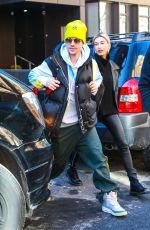 HAILEY and Justin BIEBER Out in New york 02/28/2019