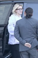 HAILEY BALDWIN Arrives at Montage Hotel in Beverly Hills 03/26/2019