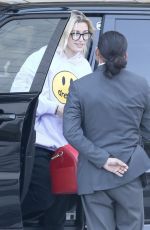 HAILEY BALDWIN Arrives at Montage Hotel in Beverly Hills 03/26/2019