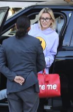 HAILEY BALDWIN Arrives at Montage Hotel in Beverly Hills 03/26/2019