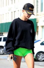HAILEY BIEBER at a Yoga Session in Los Angeles 03/27/2019