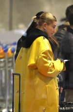 HAILEY BIEBER at Charles De Gaulle Airport in Paris 03/03/2019