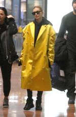 HAILEY BIEBER at Charles De Gaulle Airport in Paris 03/03/2019