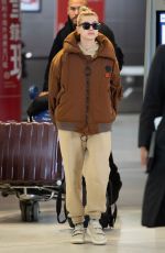 HAILEY BIEBER at JFK Airport in New York 03/04/2019