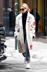 HAILEY BIEBER Heading to a Beauty Salon in New York 03/08/2019