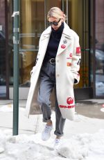 HAILEY BIEBER Heading to a Beauty Salon in New York 03/08/2019