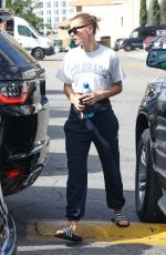 HAILEY BIEBER Heading to a Gym in Hollywood 03/22/2019