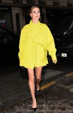 HAILEY BIEBER Heading to Balmain in Paris 03/03/2019