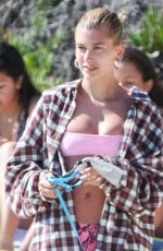 HAILEY BIEBER in Bikini at a Beach in Laguna Beach 03/17/2019