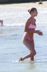 HAILEY BIEBER in Bikini at a Beach in Laguna Beach 03/17/2019