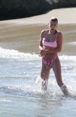 HAILEY BIEBER in Bikini at a Beach in Laguna Beach 03/17/2019