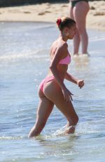 HAILEY BIEBER in Bikini at a Beach in Laguna Beach 03/17/2019