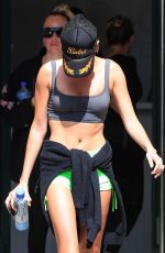 HAILEY BIEBER Leaves Yoga Class in Los Angeles 03/27/2019