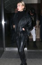HAILEY BIEBER Out and About in New York 02/28/2019