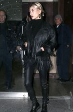 HAILEY BIEBER Out and About in New York 02/28/2019