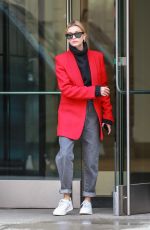 HAILEY BIEBER Out and About in New York 03/08/2019