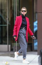 HAILEY BIEBER Out and About in New York 03/08/2019