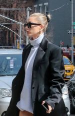 HAILEY BIEBER Out and About in New York 03/13/2019