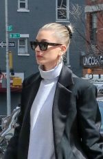 HAILEY BIEBER Out and About in New York 03/13/2019