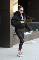 HAILEY BIEBER Out in New York 03/05/2019