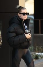 HAILEY BIEBER Out in New York 03/05/2019