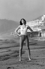 HAILEY CLAUSON on the Set of a Photoshoot in Malibu, 2019