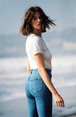 HAILEY CLAUSON on the Set of a Photoshoot in Malibu, 2019