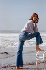 HAILEY CLAUSON on the Set of a Photoshoot in Malibu, 2019
