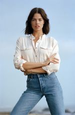 HAILEY CLAUSON on the Set of a Photoshoot in Malibu, 2019