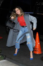 HALEY LU RICHARDSON Arrives at Her Hote in New York 03/12/2019