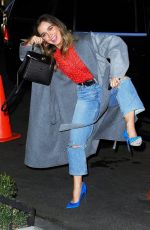 HALEY LU RICHARDSON Arrives at Her Hote in New York 03/12/2019