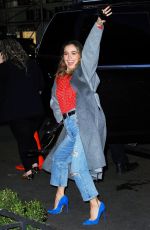 HALEY LU RICHARDSON Arrives at Her Hote in New York 03/12/2019