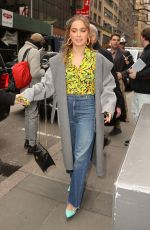 HALEY LU RICHARDSON Arrives at Today Show in New York 03/12/2019