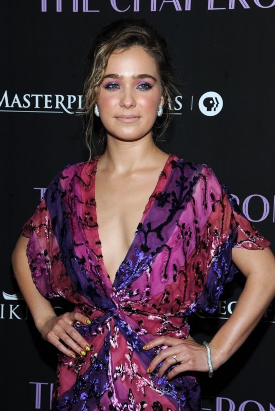 HALEY LU RICHARDSON at The Chaperone Premiere in New York 03/25/2019