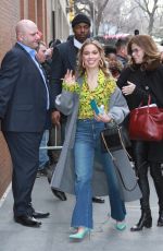HALEY LU RISCHARDSON Arrives at The View in New York 03/12/2019