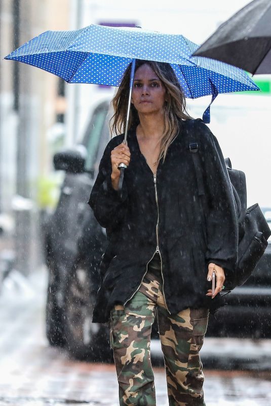 HALLE BERRY Out and About in Beverly Hills 03/06/2019