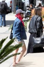 HALSEY Out and About in Los Angeles 03/26/2019