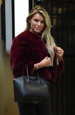 HAYLEY HUGHES Heading to Rosso Restaurant in Manchester 03/08/2019