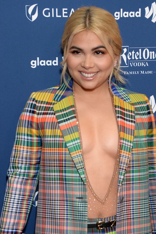 HAYLEY KIYOKO at 2019 Glaad Media Awards in Los Angeles 03/28/2019