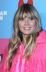 HEIDI KLUM at Christian Cowan x Powerpuff Girls Show in Los Angeles 08/03/2019