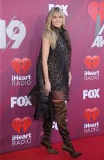 HEIDI KLUM at Iheartradio Music Awards 2019 in Los Angeles 03/14/2019