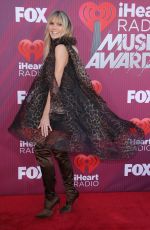 HEIDI KLUM at Iheartradio Music Awards 2019 in Los Angeles 03/14/2019