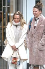 HILARY DUFF and SUTTON FOSTER on the Set of Younger in New York 02/27/2019