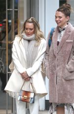 HILARY DUFF and SUTTON FOSTER on the Set of Younger in New York 02/27/2019