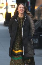HILARY DUFF and SUTTON FOSTER on the Set of Younger in New York 03/11/2019