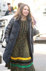 HILARY DUFF and SUTTON FOSTER on the Set of Younger in New York 03/11/2019